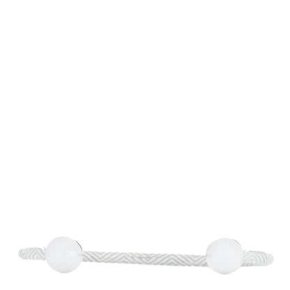 Tiffany Sterling Silver Textured Barbell Cuff Bracelet 1 of 5