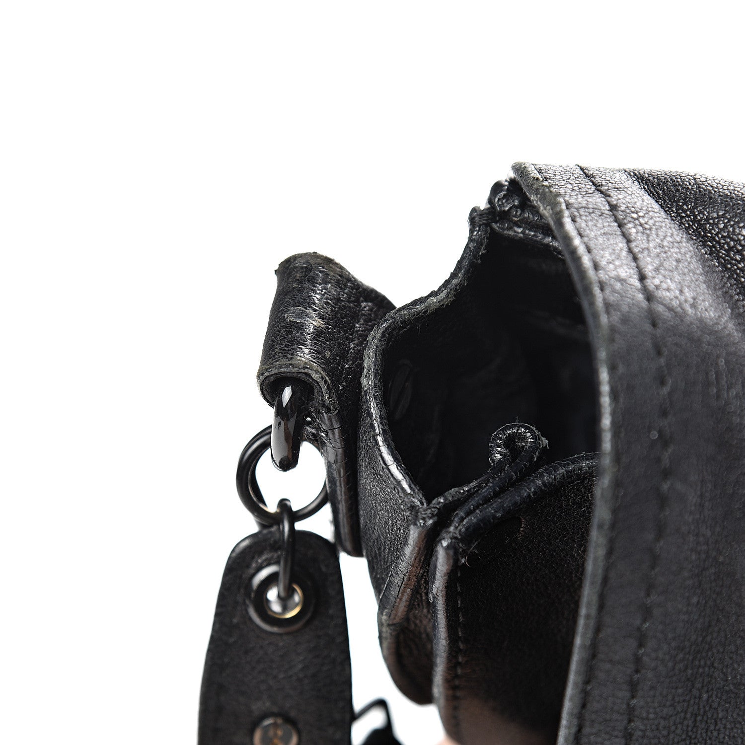 Proenza Schouler Lambskin Large PS1 Satchel Black 20 of 21