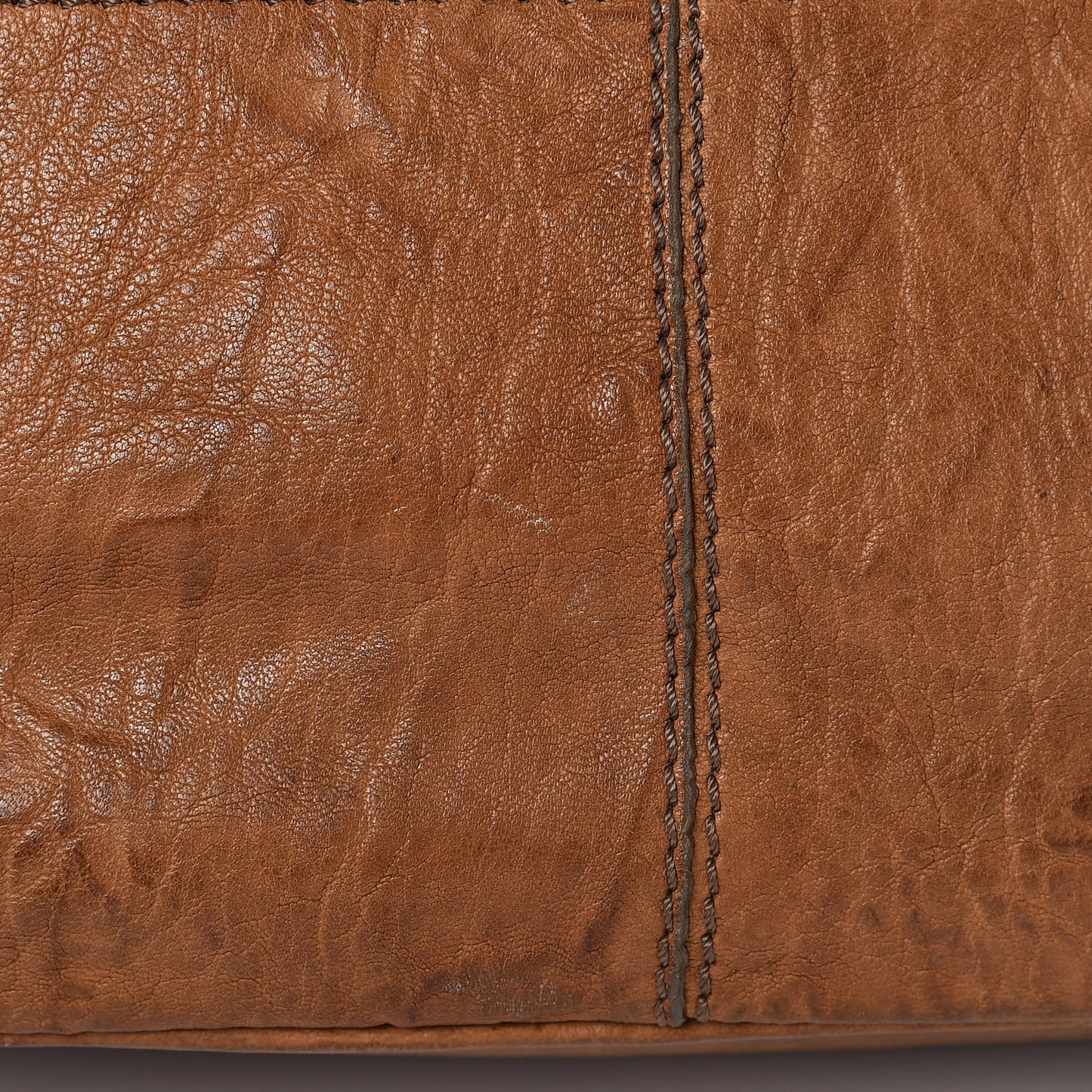 Wrinkled Lambskin Small Nightingale Tan