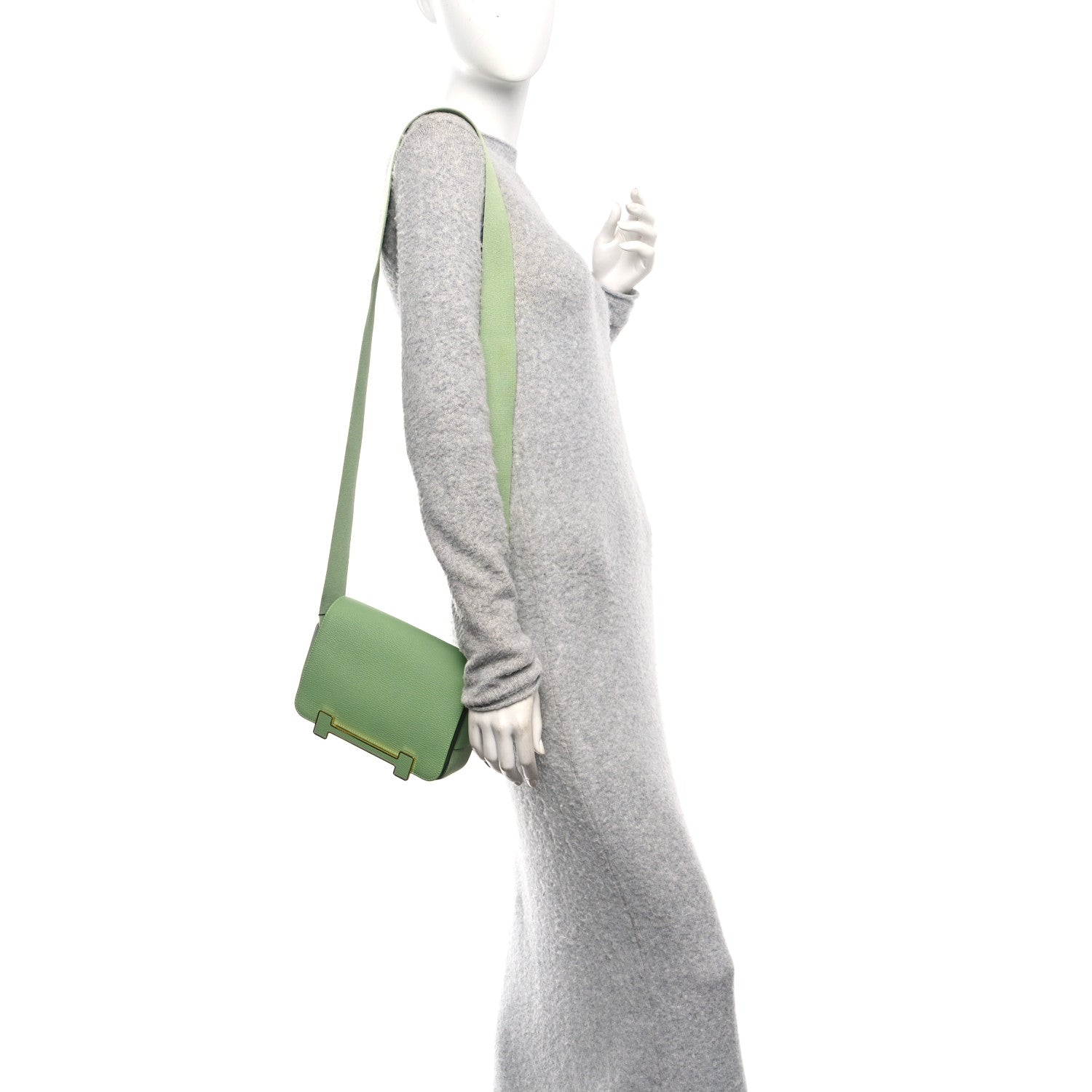 Hermes Chevre Mysore Geta Vert Criquet 2 of 11