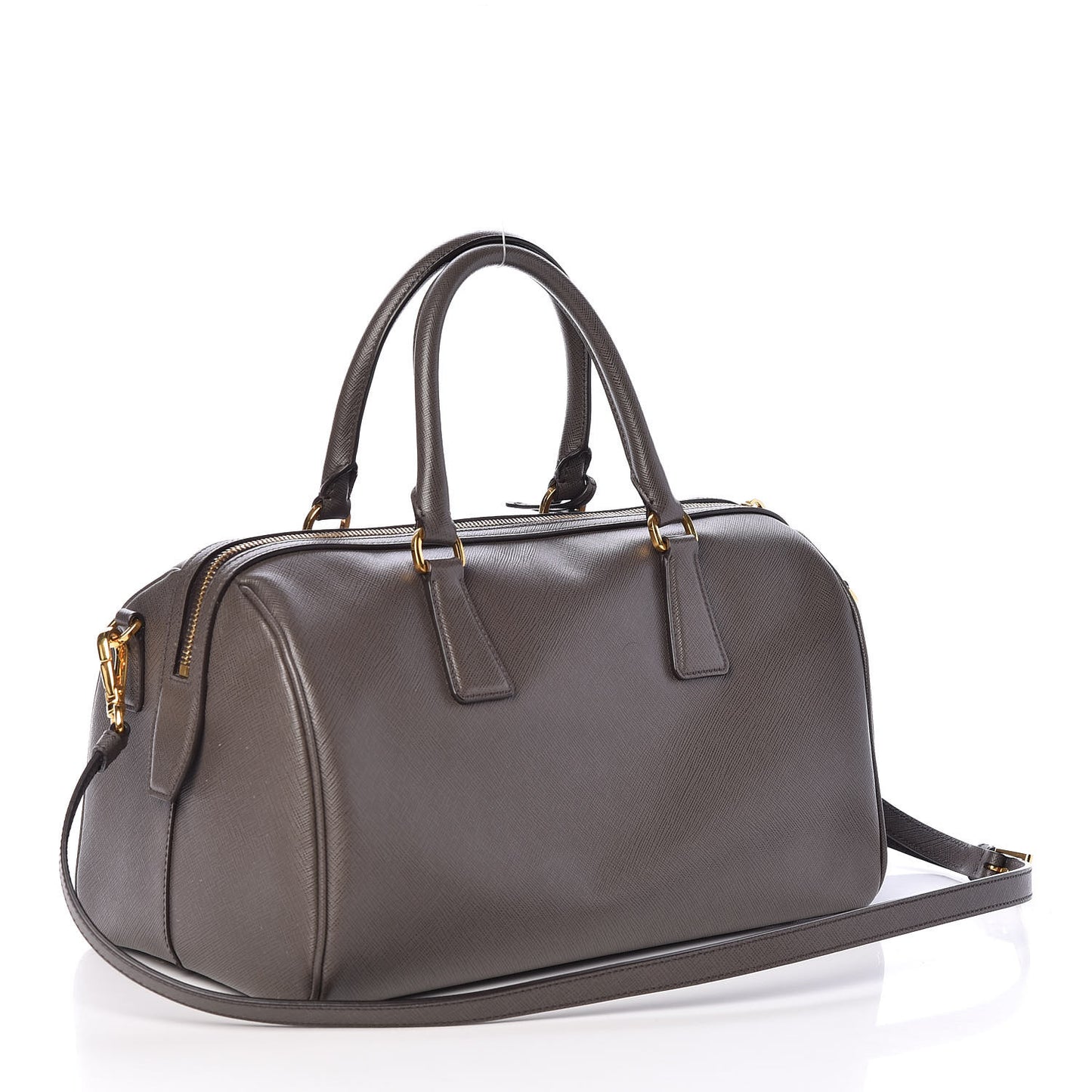 Saffiano Lux Bauletto Grafite