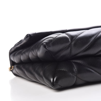 Lanvin Lambskin Quilted Mini Sugar Flap Shoulder Bag Black 5 of 8