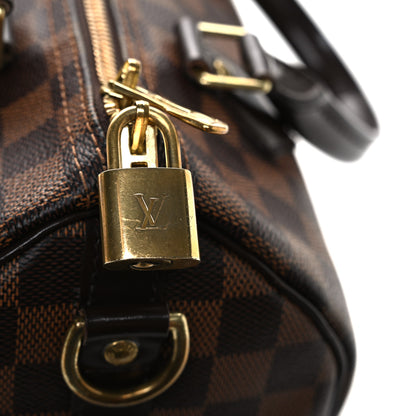 Louis Vuitton Damier Ebene Speedy Bandouliere 25 16 of 16
