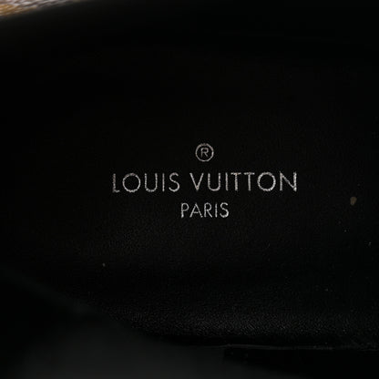 Louis Vuitton Patent Monogram LV Beaubourg Ankle Boots 41 Black 6 of 11