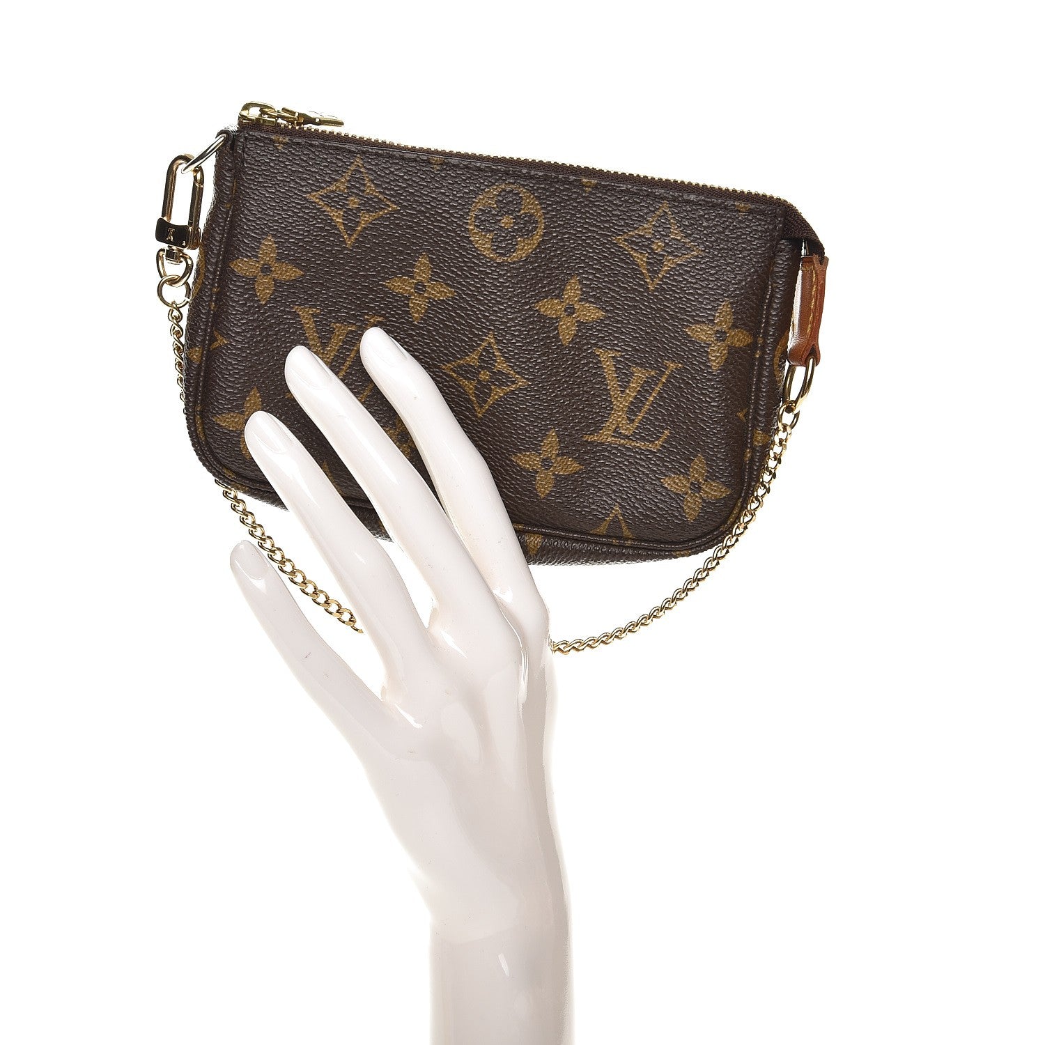 Louis Vuitton Monogram Mini Pochette Accessories 2 of 7