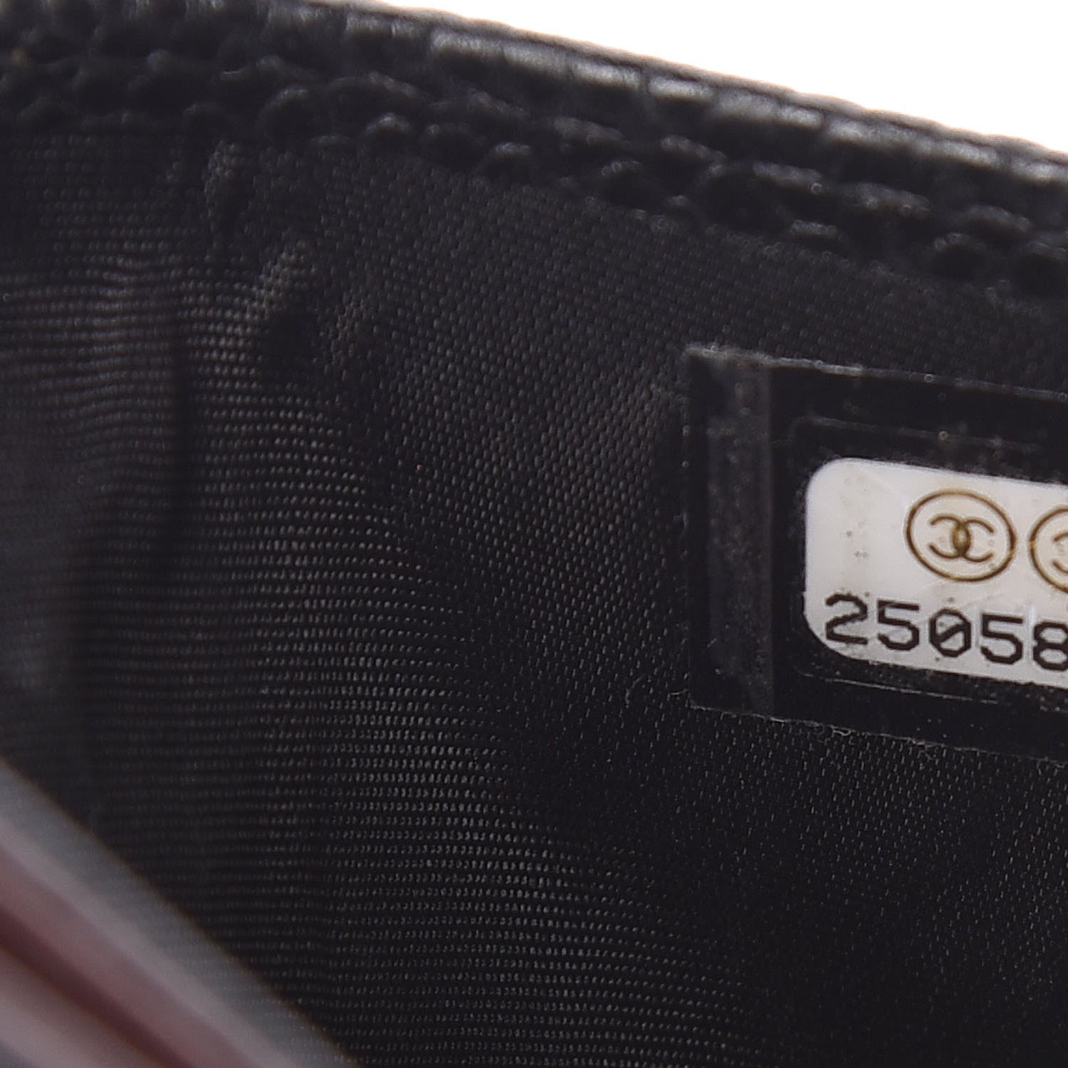 Chanel Caviar Quilted Card Holder Black 8 of 8