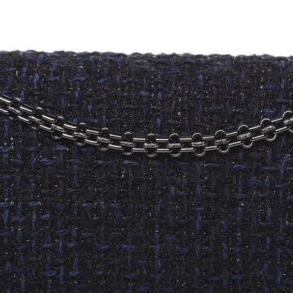 Chanel Tweed Quilted 2.55 Reissue 226 Flap Blue Black 7 of 13