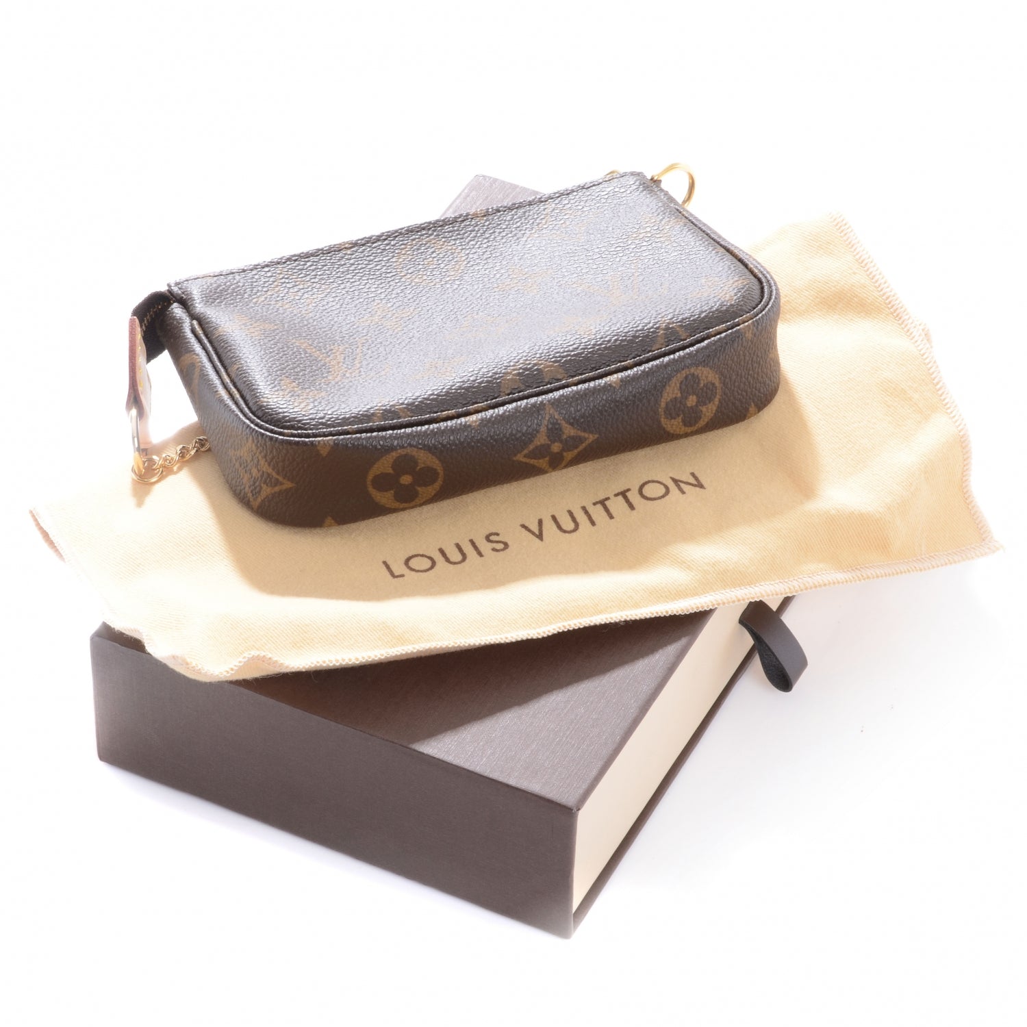 Louis Vuitton Monogram Mini Pochette Accessories 9 of 9