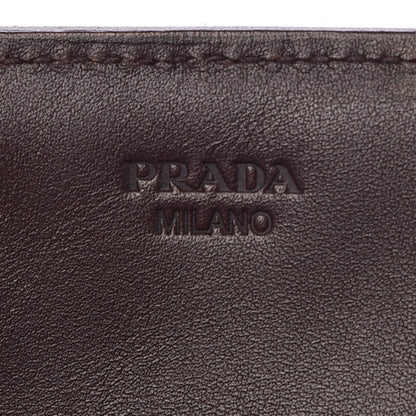 Prada Calf Hair Leopard Print Continental Flap Wallet 6 of 8
