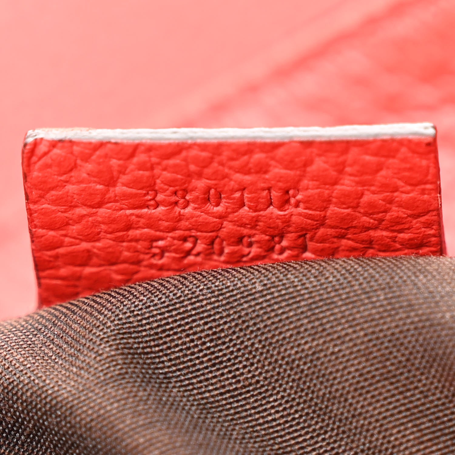 Gucci Calfskin Large Gifford Braided Handle Tote Sporting Red 7 of 11