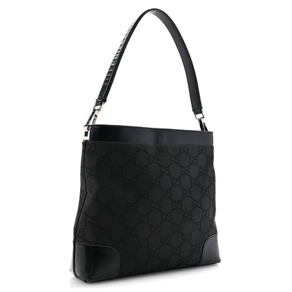 Gucci Nylon Monogram Tote Bag Black 3 of 12