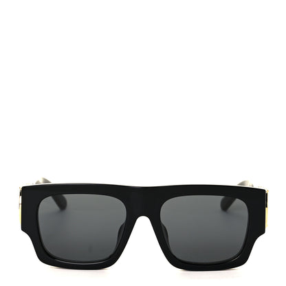 Louis Vuitton Acetate LV Link Square Sunglasses Z1478E Black 2 of 8