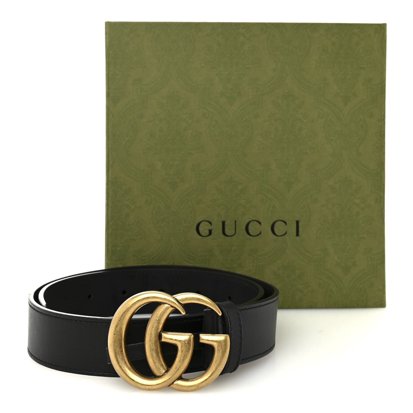 Calfskin Double G 30mm Belt 65 26 Black