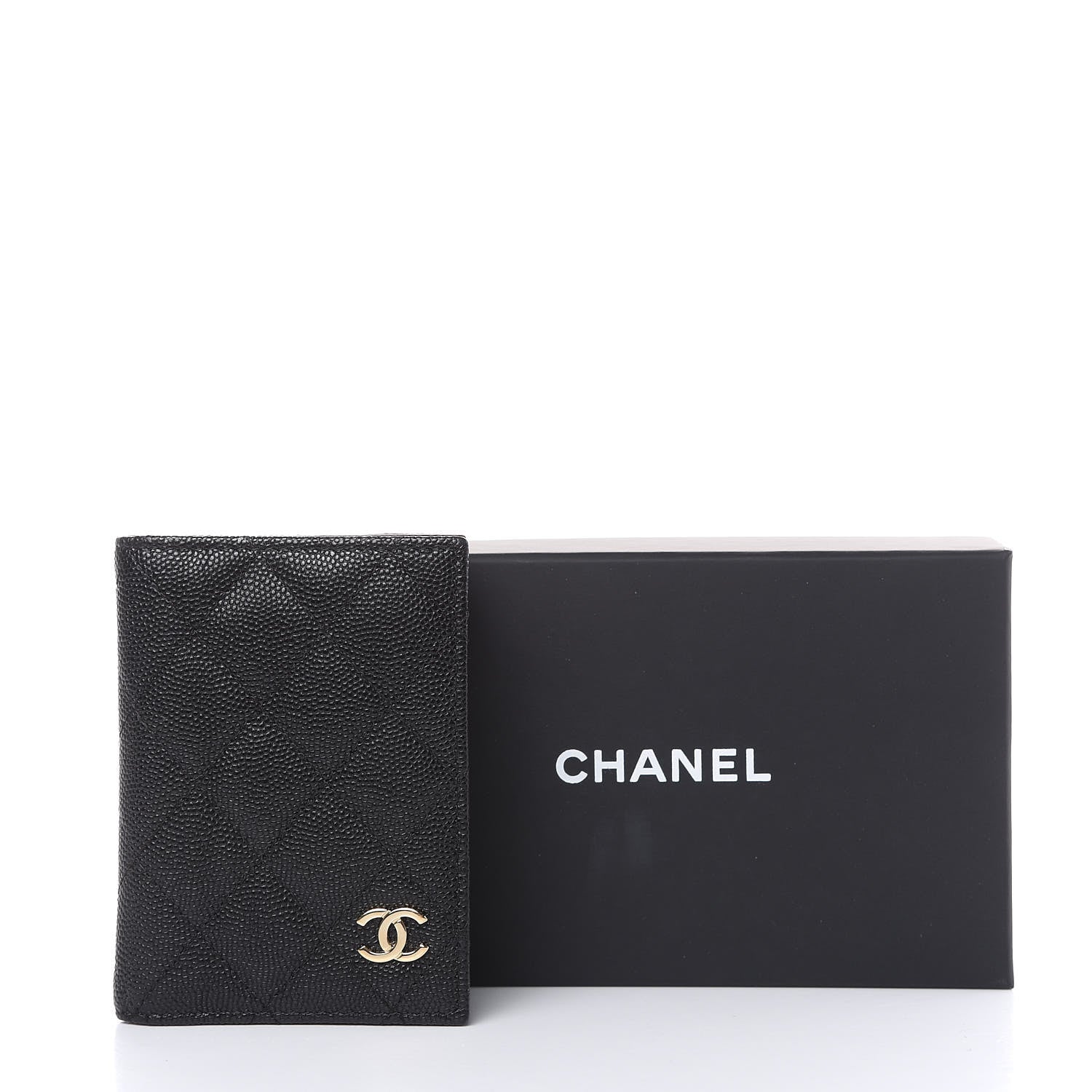 Chanel Caviar Quilted Card Holder Wallet Black 12 of 12