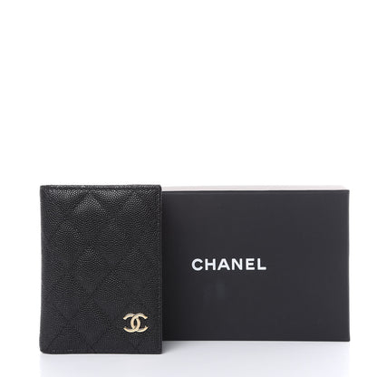 Chanel Caviar Quilted Card Holder Wallet Black 12 of 12