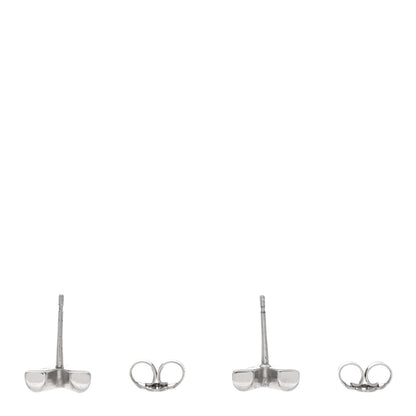 Louis Vuitton Essential V Stud Earrings Silver 3 of 4
