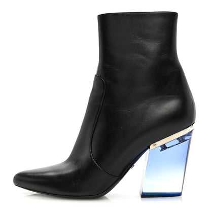 Christian Dior CHRISTIAN DIOR Soft Calfskin Ankle Boots 41 Black 1 of 8