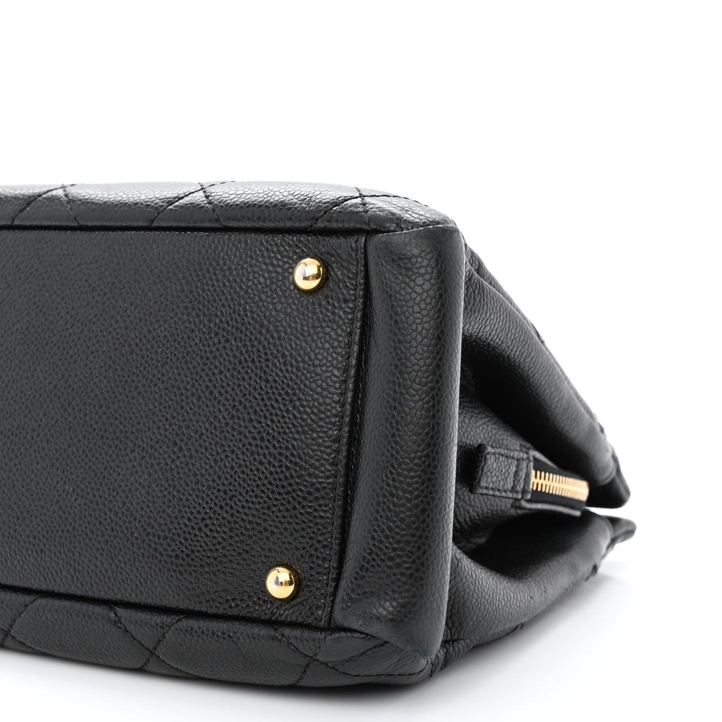 Caviar Quilted CC Timeless Soft Tote Black