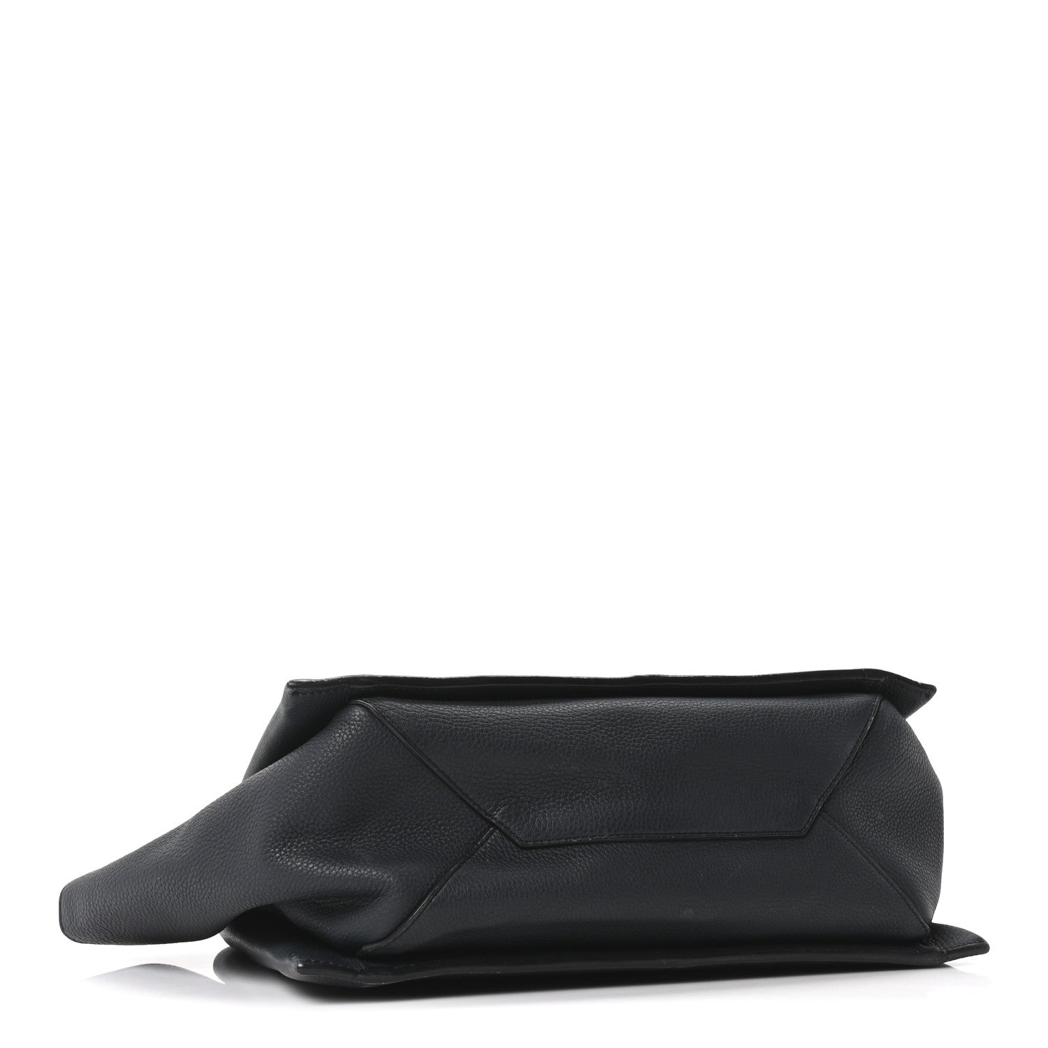 Celine Smooth Calfskin Small Tri-Fold Bag Black 4 of 9