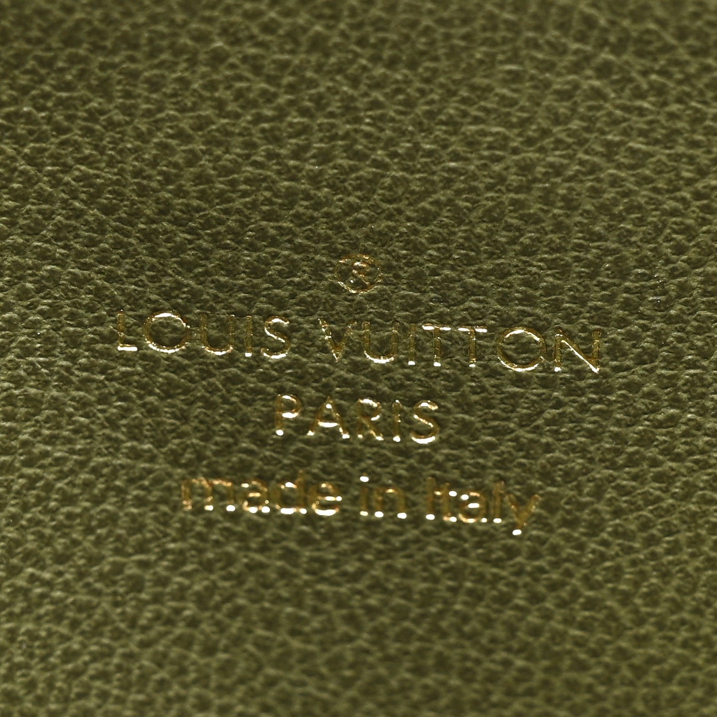 Lambskin Embossed Monogram Coussin PM Beige Cream