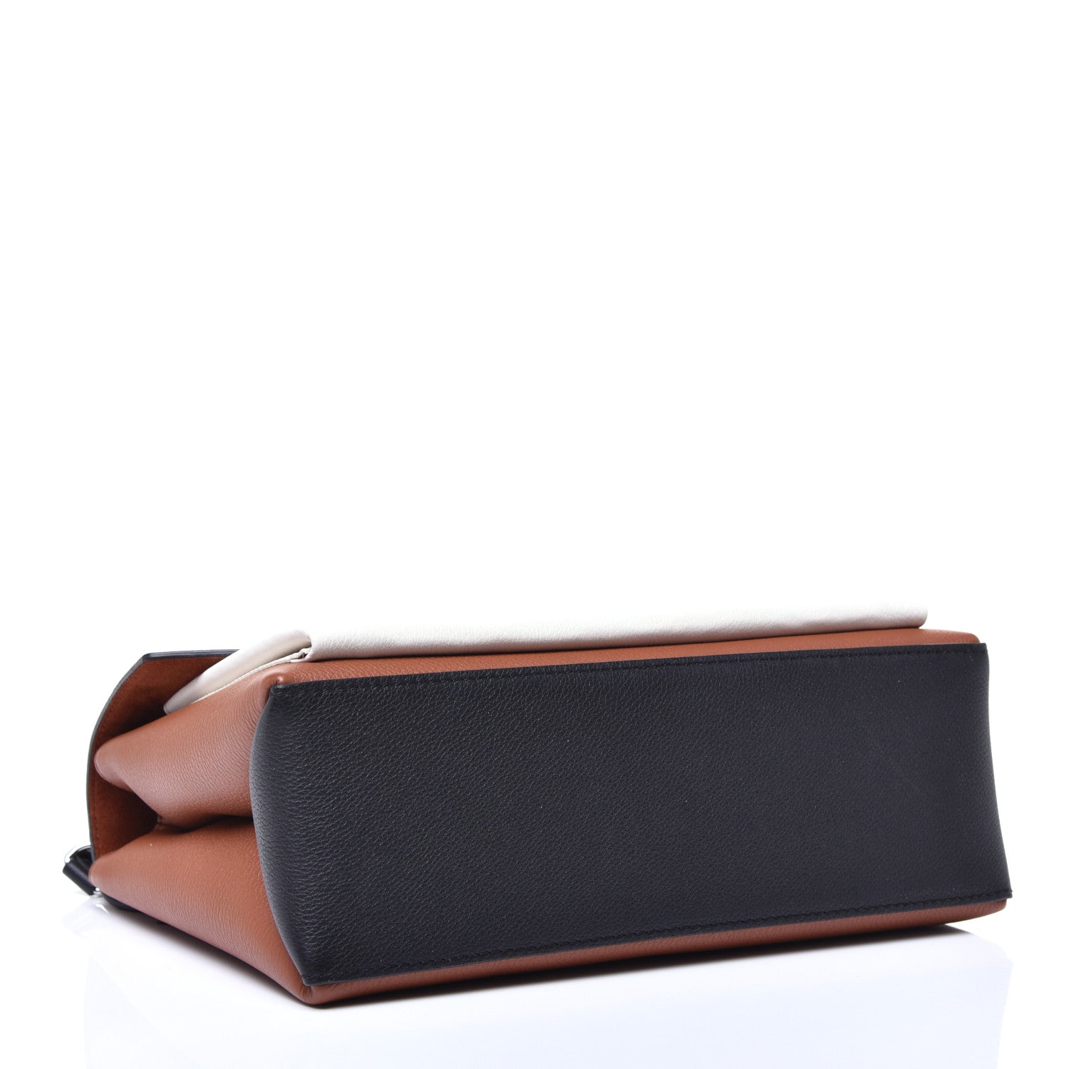 Louis Vuitton Soft Calfskin My Lockme Top Handle Caramel Creme Black 4 of 12