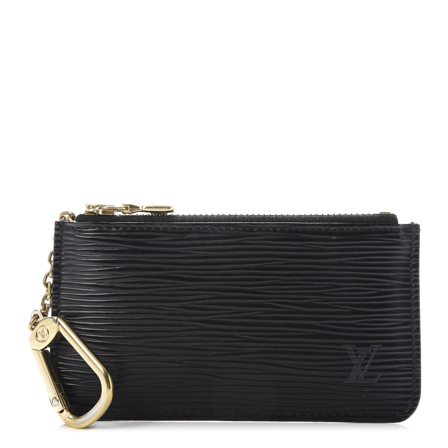 Louis Vuitton Epi Key Pouch Black 1 of 8