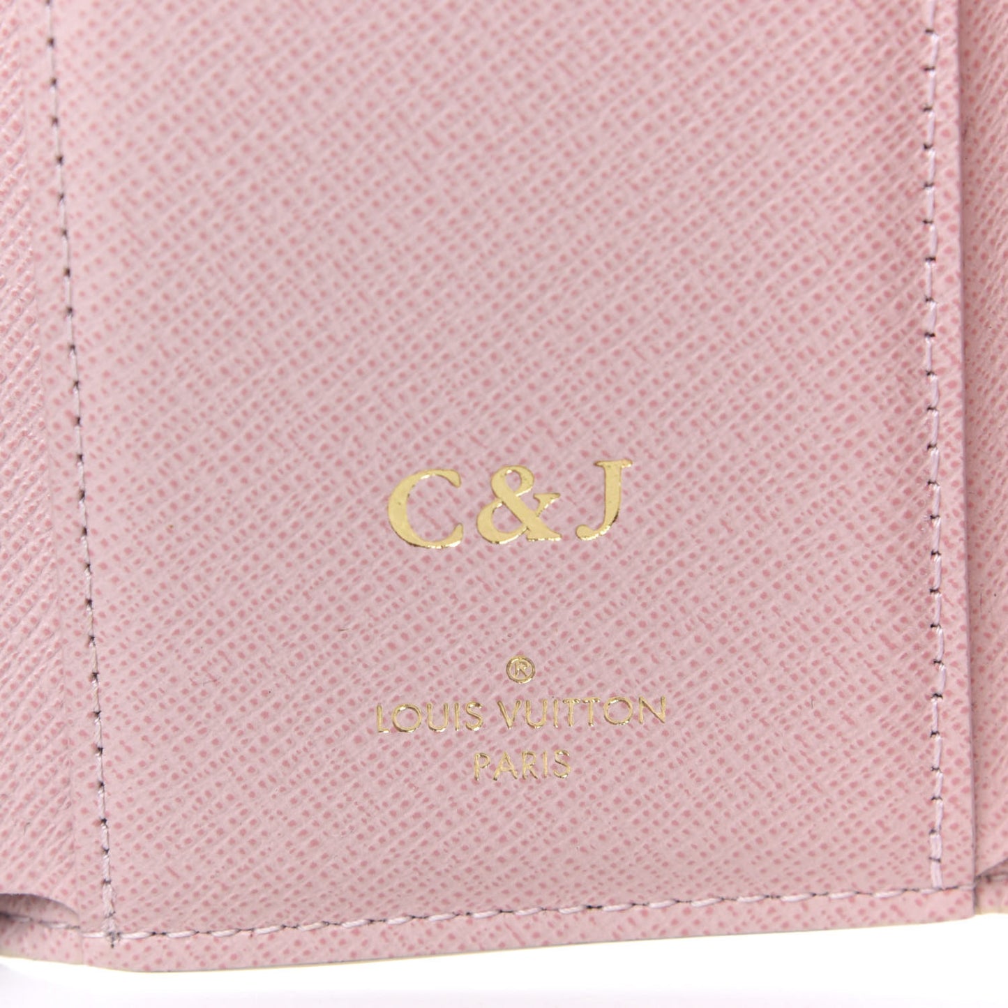 Damier Azur Victorine Wallet Rose Ballerine