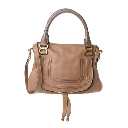 Chloe Calfskin Medium Marcie Satchel Nut 1 of 10