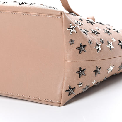Jimmy Choo Calfskin Sofia Star Studded Tote Pink 8 of 10