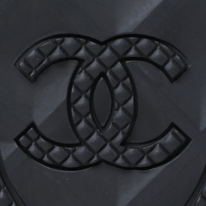 Chanel Caoutchouk CC High Boots 37 Black 7 of 10