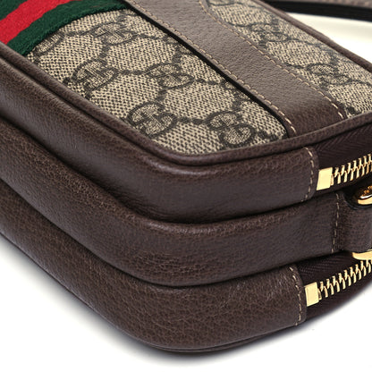 Gucci GG Supreme Monogram Web Mini Ophidia GG Bag Brown 8 of 8