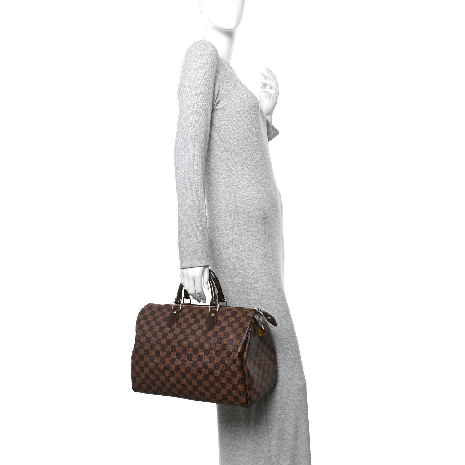 Louis Vuitton Damier Ebene Speedy 35 2 of 9