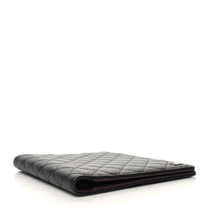 Chanel Caviar Quilted Large Agenda Cover Black 4 of 12