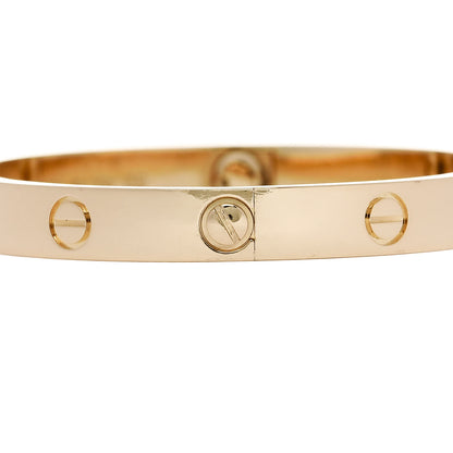 Cartier 18K Yellow Gold LOVE Bracelet 16 5 of 9