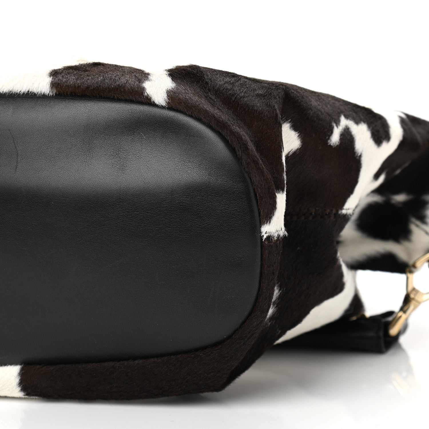 Givenchy Calf Hair Cow Print Small Nightingale Brown White 10 of 14