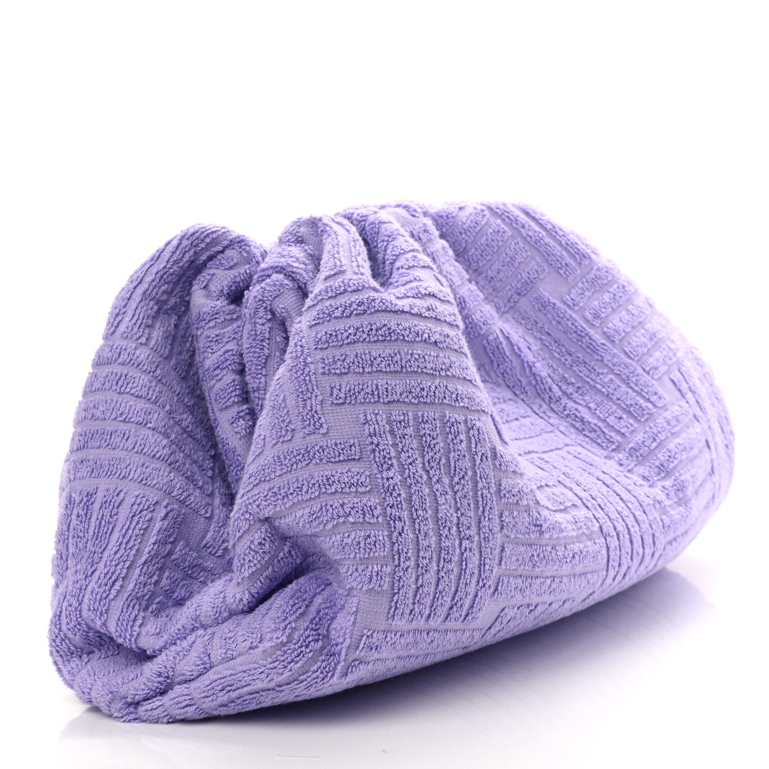 Bottega Veneta Sponge Fabric The Pouch Clutch Wisteria 3 of 7