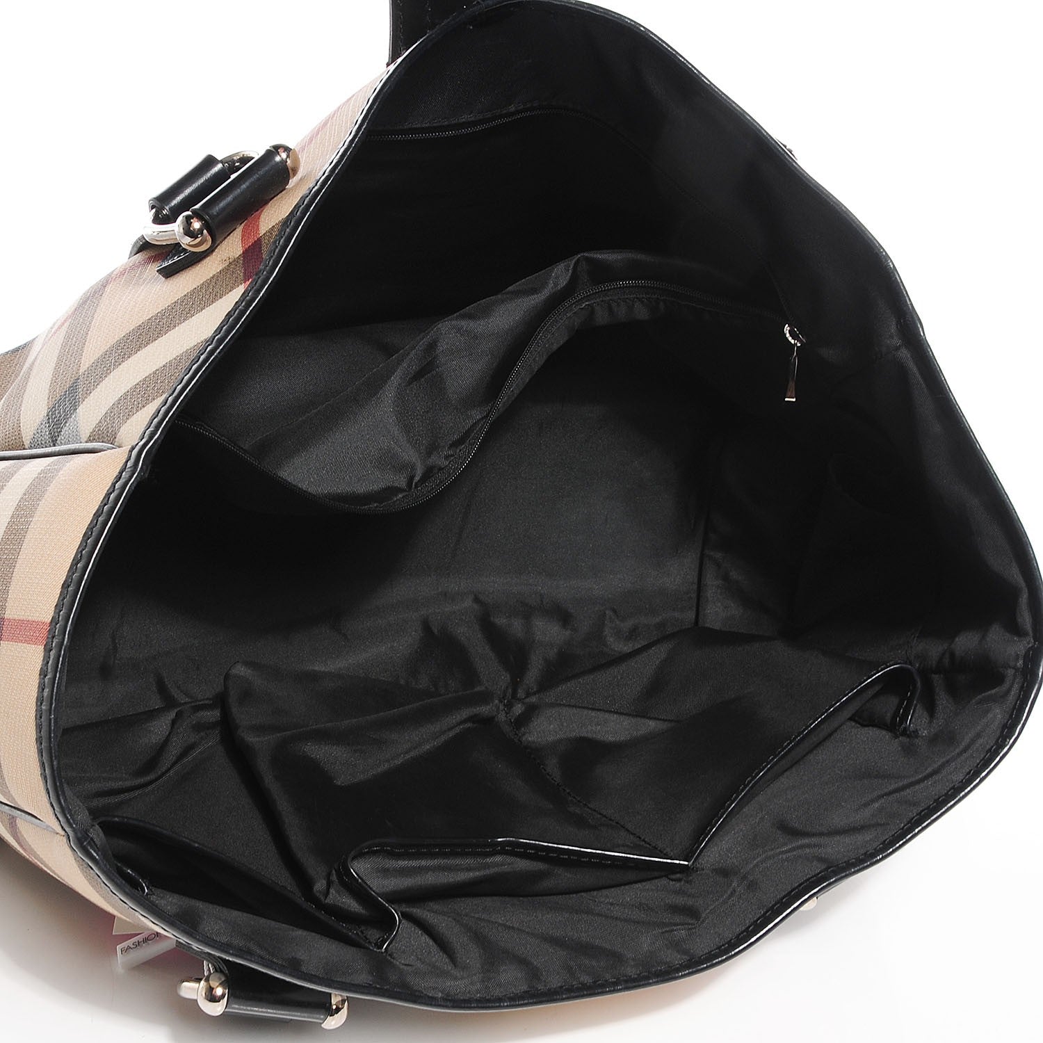 Burberry Nova Check Shoulder Bag Black 5 of 8
