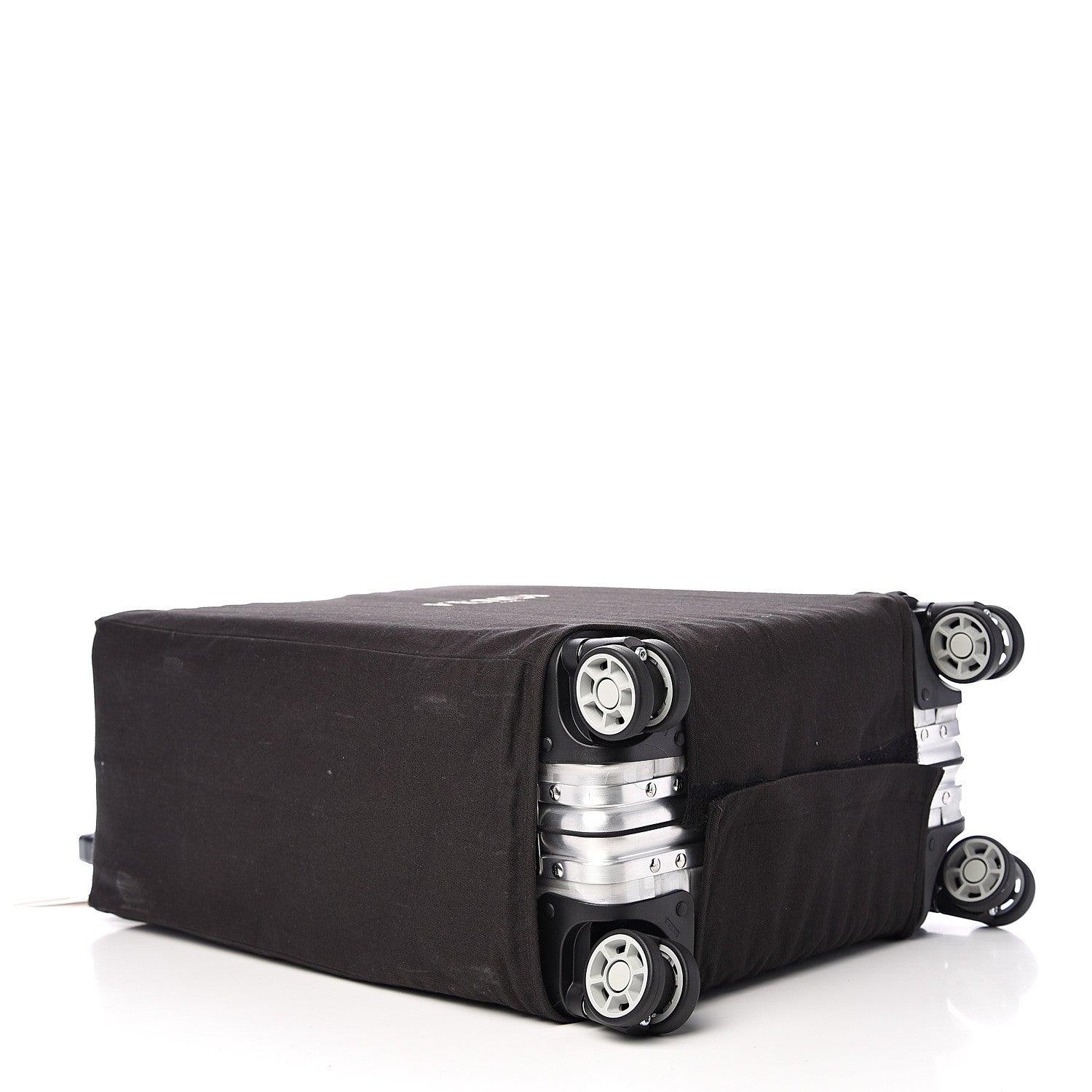 Fendi X RIMOWA Aluminum FF Print Roll Away Carry On Luggage Silver 6 of 15