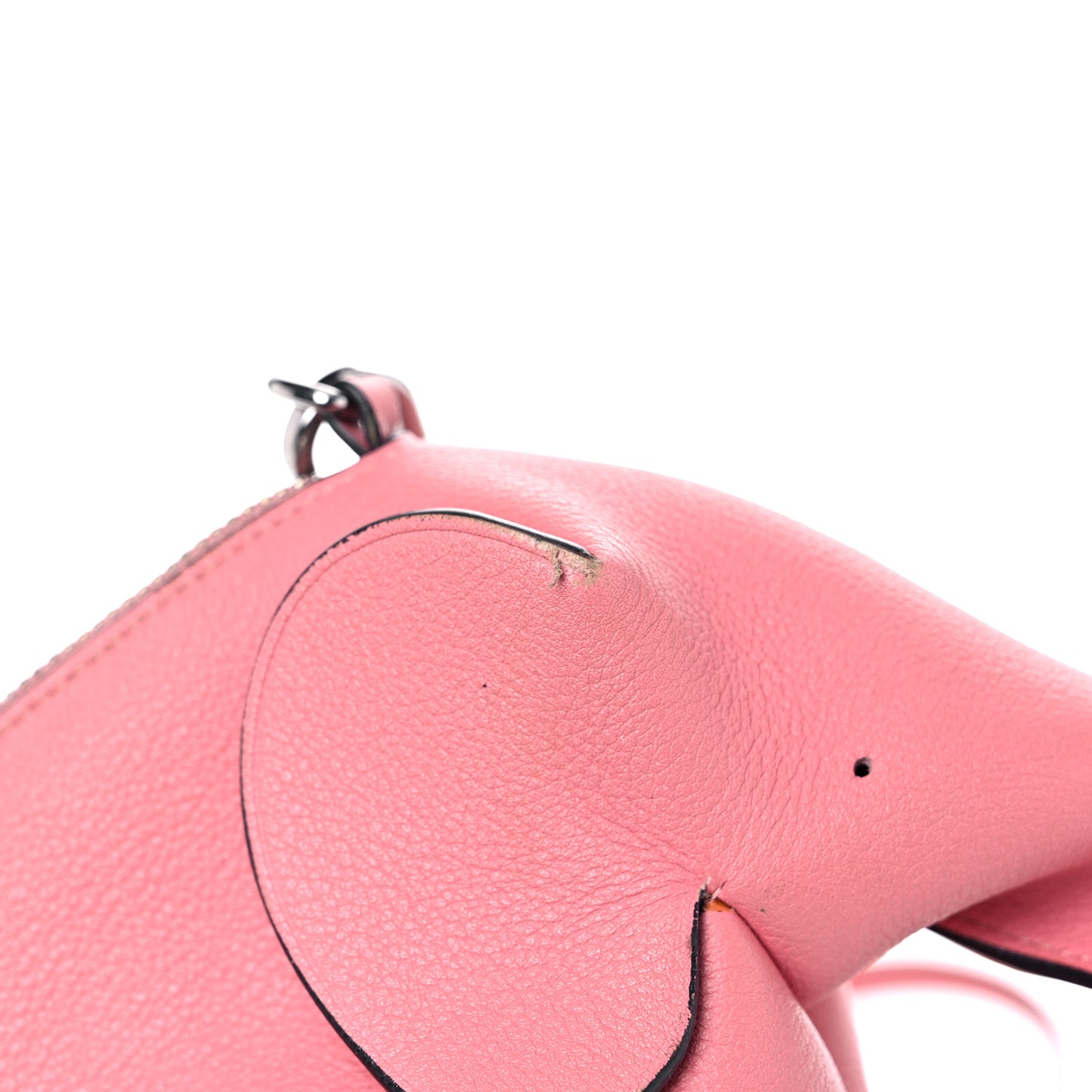 Calfskin Mini Elephant Crossbody Bag Candy