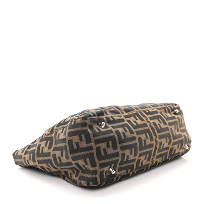 Fendi Zucca Small Holdall Tote Tobacco 4 of 12