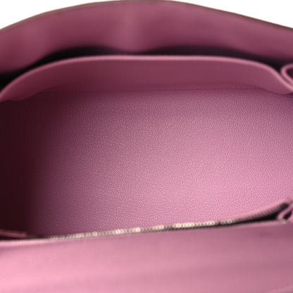 Hermes Epsom Kelly Sellier 25 Mauve Sylvestre 5 of 12