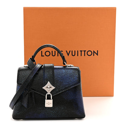 Louis Vuitton Iridescent Snakeskin Rose Des Vents Mini Blue 11 of 11