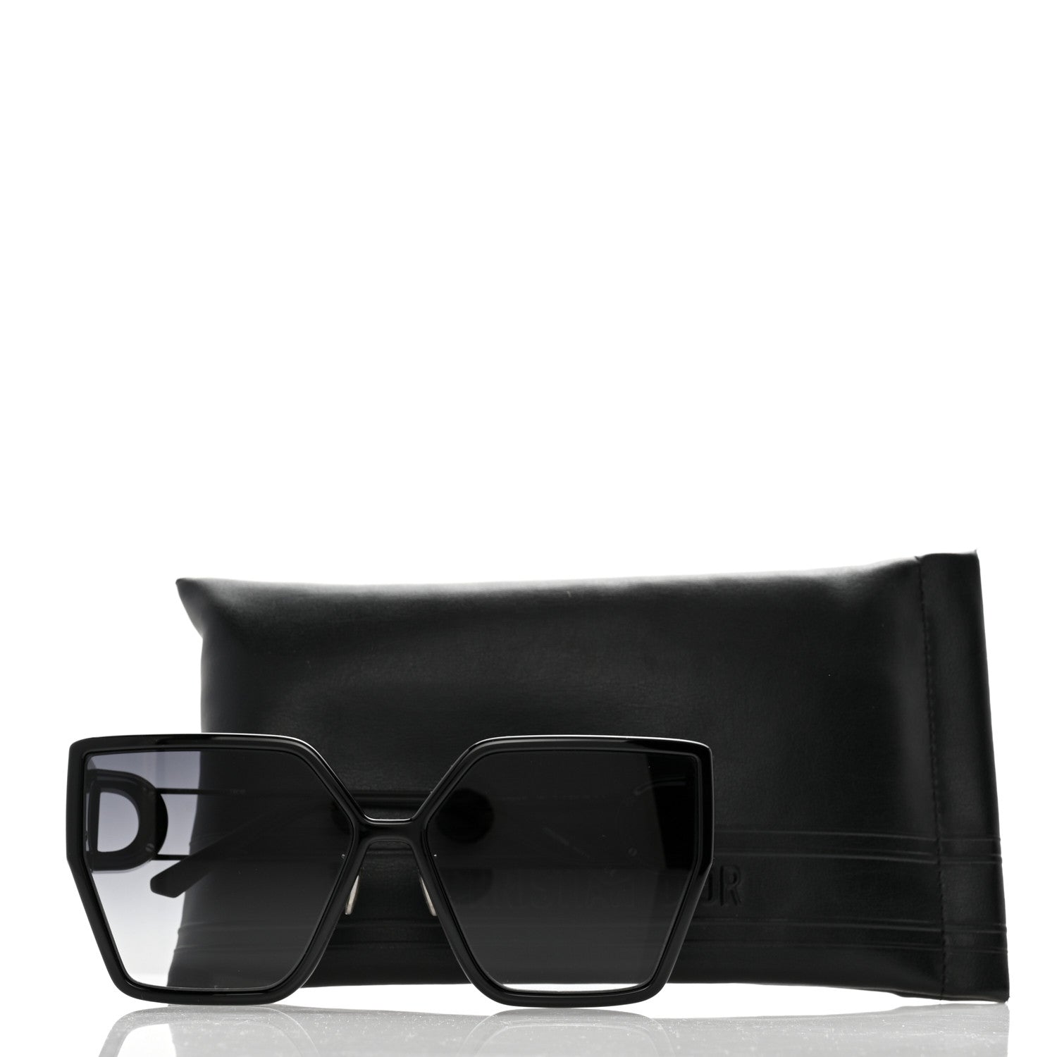 Christian Dior Rectangular 30 Montaigne 1 Sunglasses Black 8 of 8