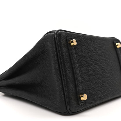 Hermes Togo Birkin 25 Black 9 of 11