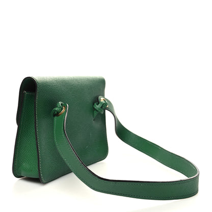 Hermes Courchevel Pochette Green Belt Bag Vert Bengale 3 of 13