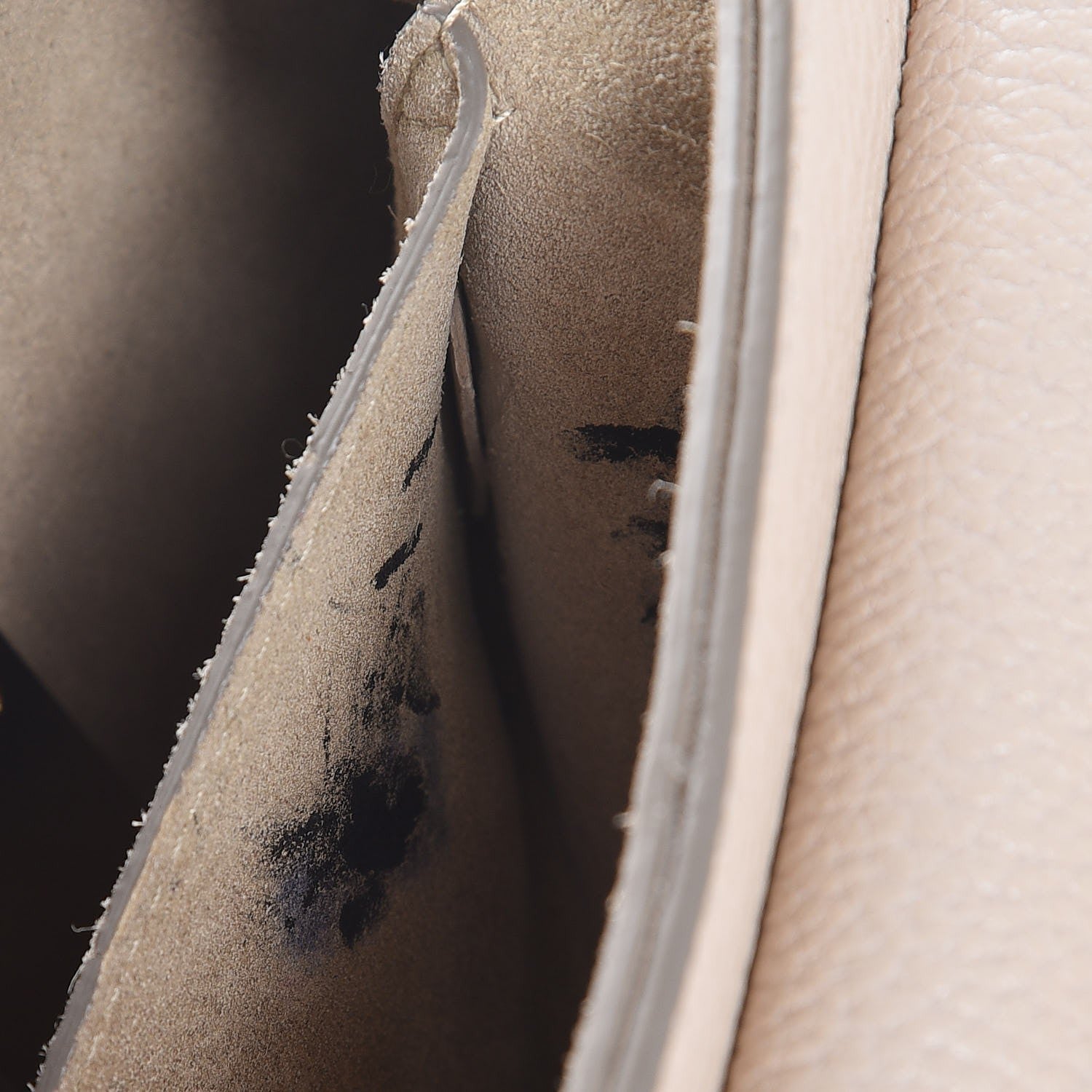Chloe Grained Lambskin Mini Drew Shoulder Bag Abstract White 9 of 10