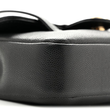 Chanel Shiny Caviar Mini Preppy Coco Shoulder Bag Black 9 of 11