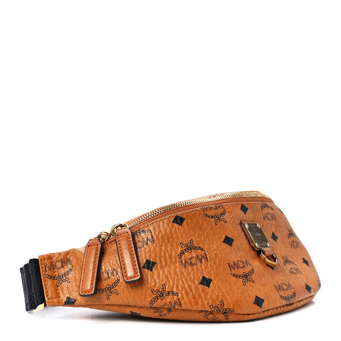 Visetos Medium Fusten Belt Bag Cognac