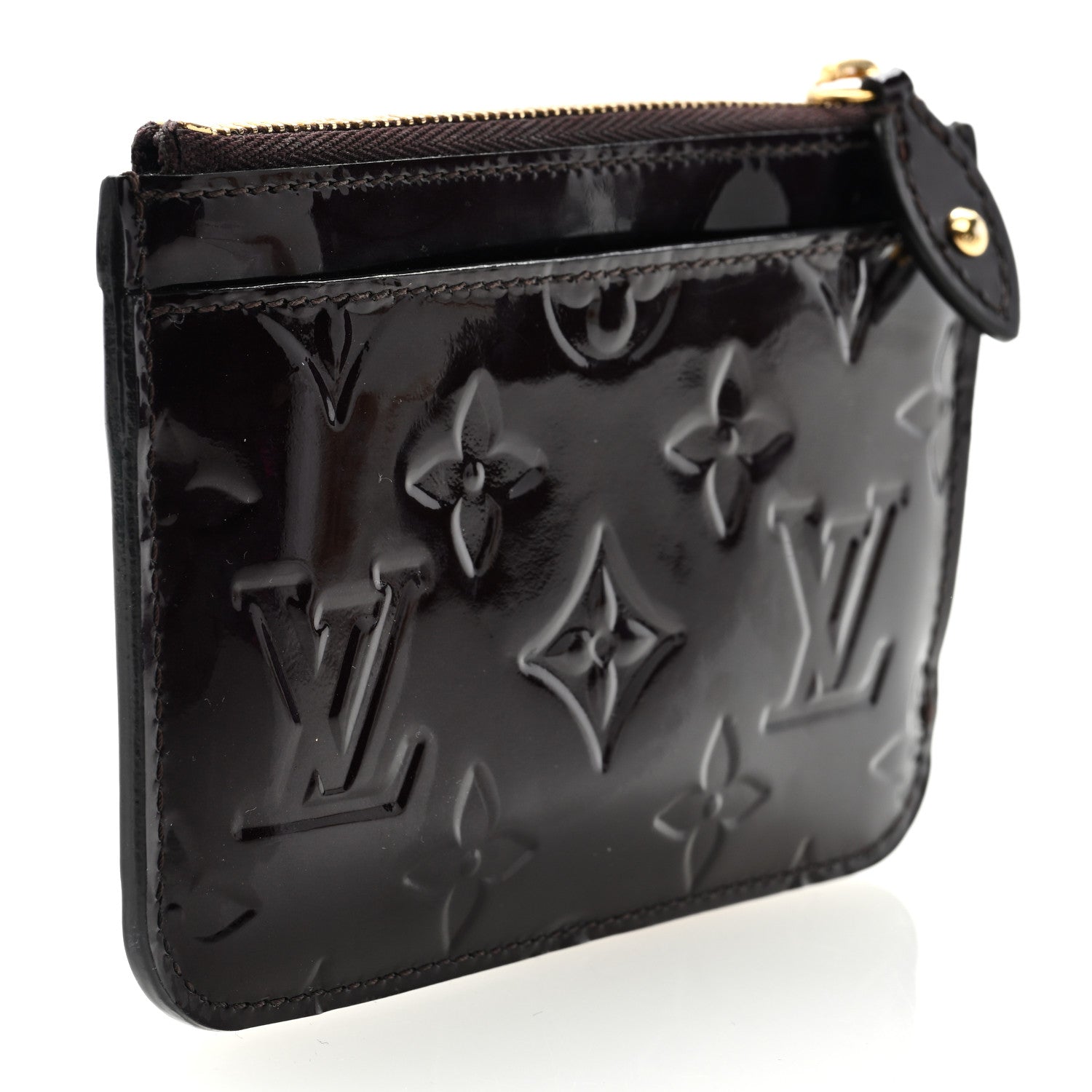 Louis Vuitton Vernis Key Pouch Amarante 3 of 6
