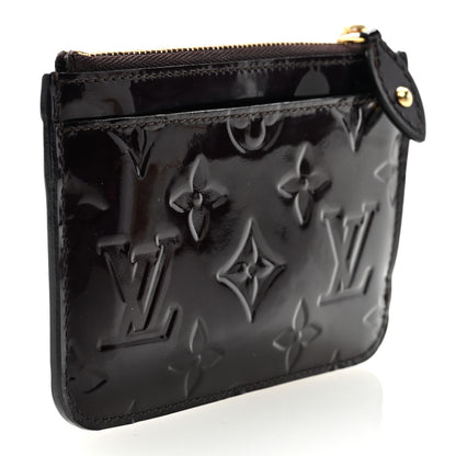 Louis Vuitton Vernis Key Pouch Amarante 3 of 6